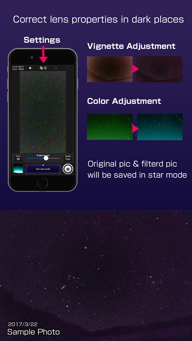 Stars Full Camera iPhone App