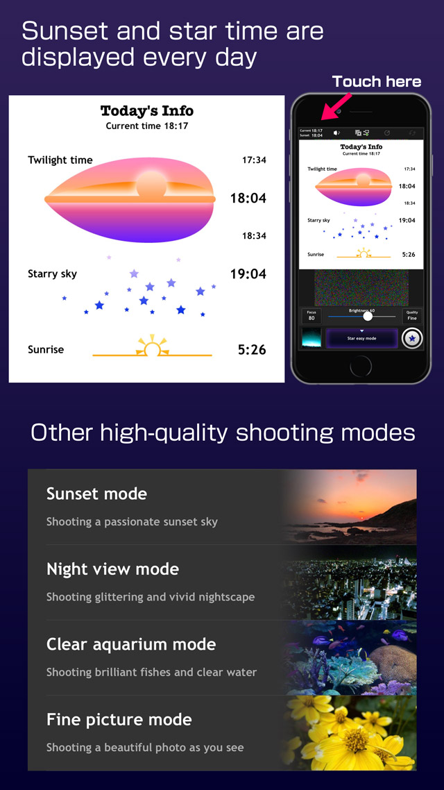 Stars Full Camera iPhone App